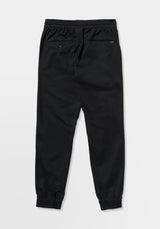 Volcom FRICKIN SLIM JOGGER Chino- / Stoffhose black – Rückenansicht