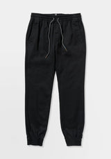 Volcom FRICKIN SLIM JOGGER Chino- / Stoffhose black – Vorderansicht
