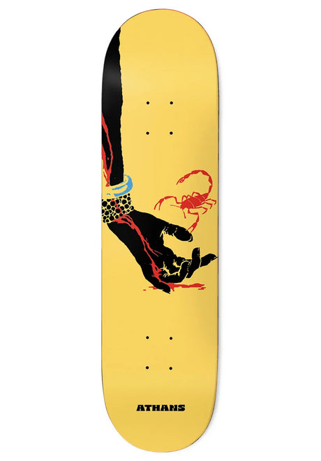 Deathwish Athans Heatstroke Deck yellow – Vorderansicht