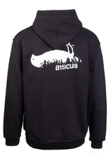 Atticus Event Zip Hoodie black – Rückenansicht