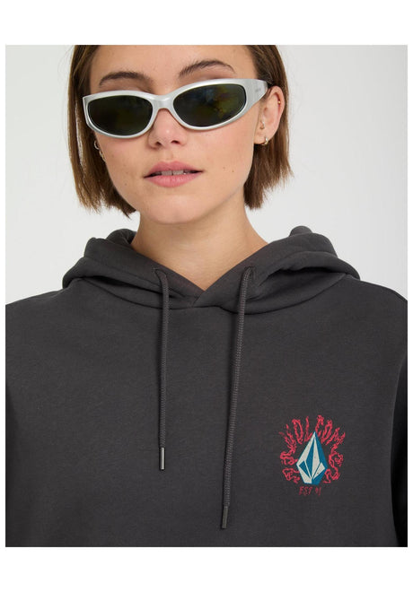 Volcom Radical Daze Up Hoodie black – Detailansicht 1