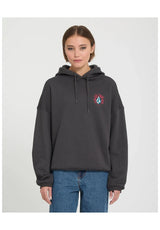 Volcom Radical Daze Up Hoodie black – Rückenansicht