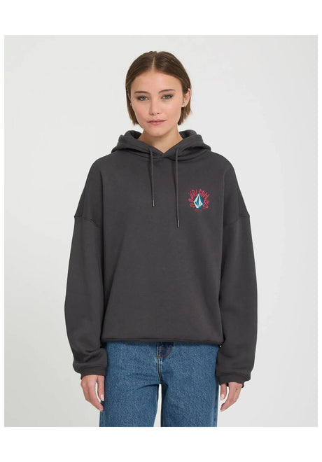 Volcom Radical Daze Up Hoodie black – Rückenansicht