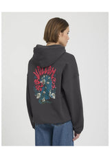Volcom Radical Daze Up Hoodie black – Vorderansicht