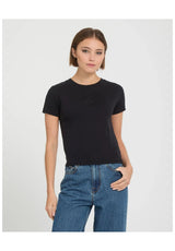 Volcom Volcome Stone Tight T-Shirt black – Vorderansicht