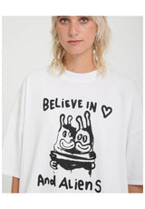 Volcom FA Ozzy 3 T-Shirt white – Vorderansicht