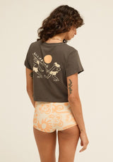 Billabong Carry On Baby T-Shirt raven – Rückenansicht
