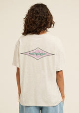 Billabong Heritage Backer T-Shirt greyheather – Rückenansicht