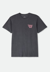 Brixton Rockton T-Shirt blackwornwash – Vorderansicht
