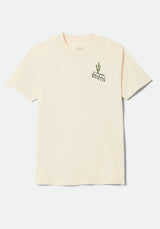 Brixton Keslo T-Shirt cream – Vorderansicht