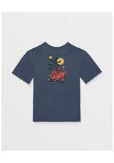 Volcom Freshman T-Shirt stormblue – Vorderansicht