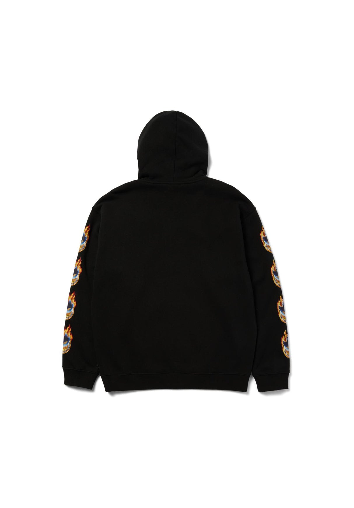 HUF x Spitfire Chrome Head Zip-Hoodie black – Rückenansicht
