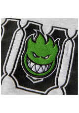 HUF x Spitfire Union Sweatshirt heathergrey – Detailansicht 1
