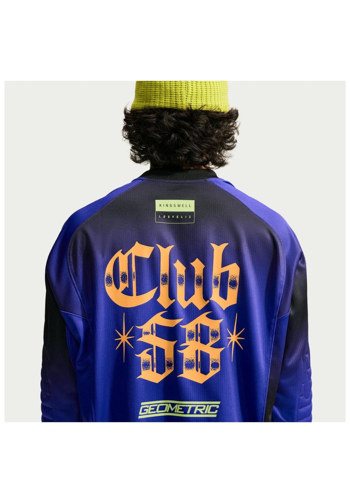 Nike SB Club 58 LS Skate Jersey Longsleeve darkconcord – Rückenansicht