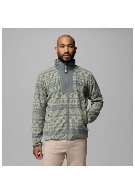 Columbia Sequoia Grove II Printed Full Zip Übergangsjacke safari-wizardislandtonal – Vorderansicht