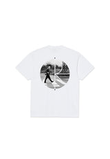 Polar Skate Co Fill Klez Crossing T-Shirt white – Vorderansicht