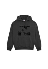Polar Skate Co Dave Apocalypse Nun Hoodie dirtyblack – Rückenansicht
