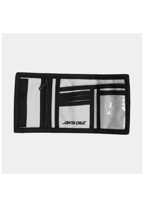 Santa-Cruz Short Fuse Portemonnaie black – Rückenansicht