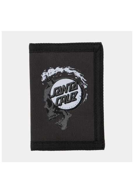 Santa-Cruz Short Fuse Portemonnaie black – Vorderansicht