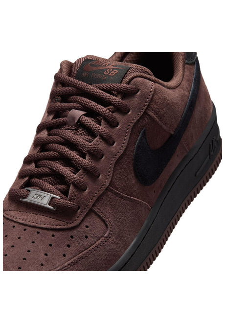 Nike SB Air Force 1 Schuhe Jungs lightchocolate-black-lightchocolate – Oberansicht