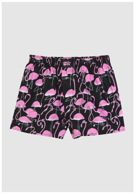 Lousy Livin Greater Flamingos 3er Pack Boxershorts florida – Detailansicht 2