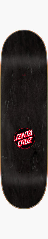 Santa-Cruz Screaming Mouth Deck black – Rückenansicht