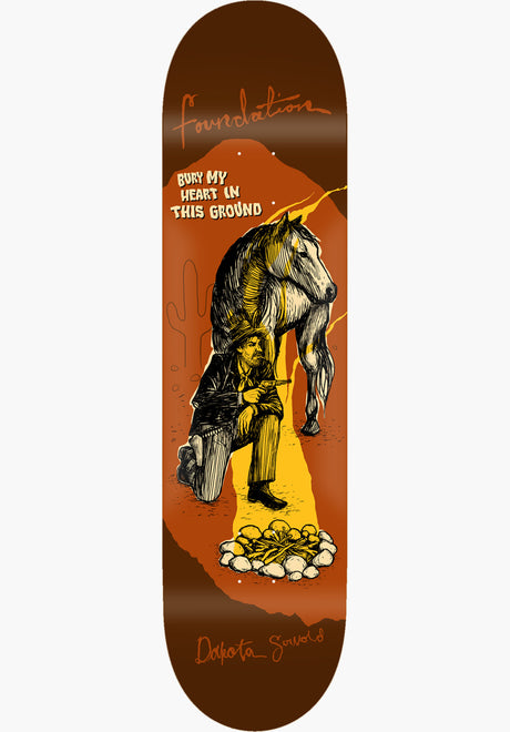 Foundation Servold Cowboy Deck brown – Vorderansicht