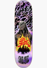 Santa-Cruz x Godzilla Shin Knox Firepit Deck holographic – Vorderansicht