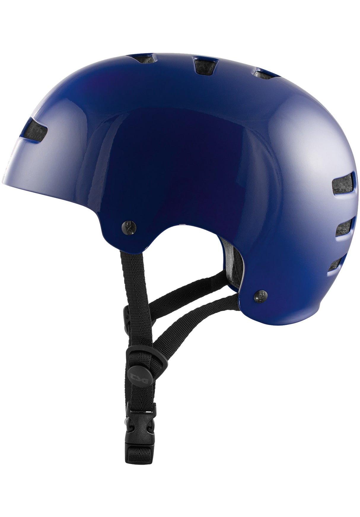 TSG Evolution Solid Colors Helm gloss evo blue – Detailansicht 1