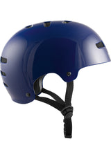 TSG Evolution Solid Colors Helm gloss evo blue – Rückenansicht