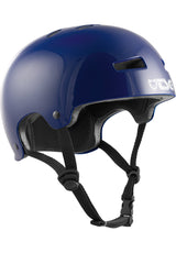 TSG Evolution Solid Colors Helm gloss evo blue – Vorderansicht