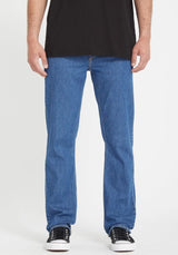 Volcom Solver Denim Jeans boldblue – Vorderansicht