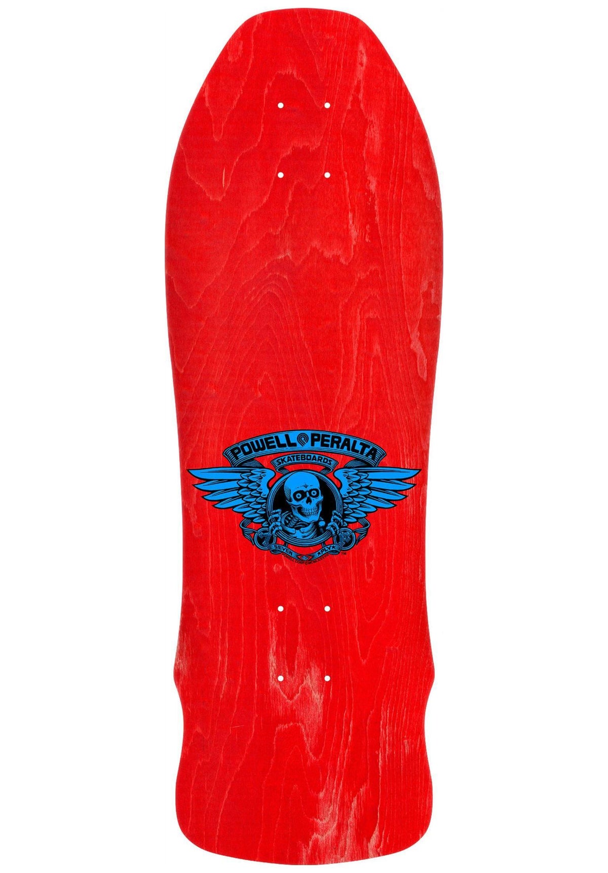 Powell-Peralta Gee Gah Ripper Deck red-foil – Rückenansicht