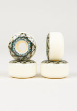 Bones Wheels X-Formula 99A Butterfly Effect V1 Standard Rolle white – Vorderansicht