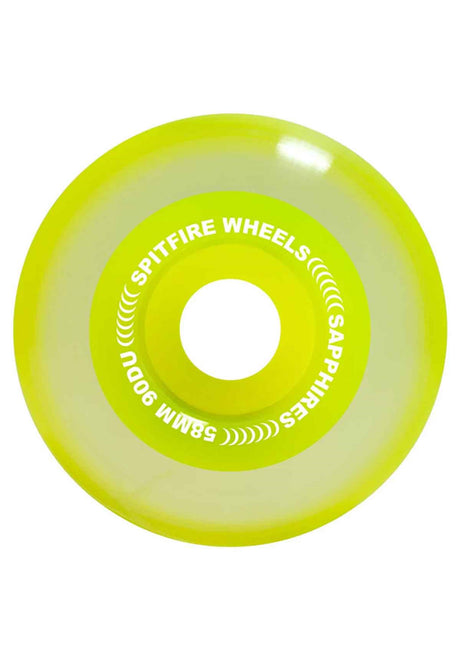 Spitfire Sapphire Soft Cruiser 90A Rolle neon-yellow – Rückenansicht