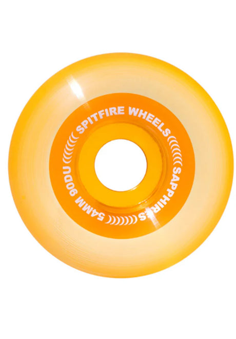 Spitfire Sapphire Soft Cruiser 90A Rolle neon-orange – Rückenansicht