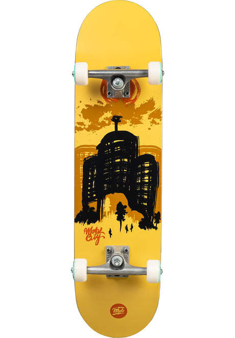 MOB-Skateboards Cathedral Komplettboard orange – Vorderansicht