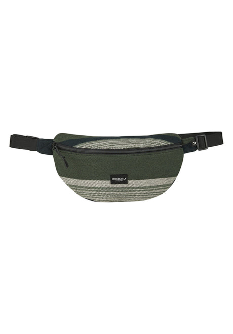 iriedaily Santania Hip-Bag black-olive – Vorderansicht