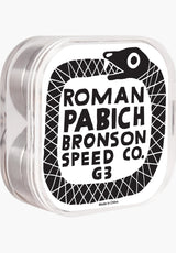 Bronson Speed Co. Roman Pabich Pro G3 Kugellager black-white – Vorderansicht