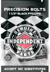 Independent 1-1/2 Kreuz 12er Montagesatz black – Rückenansicht