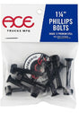 Bolts Phillips 1 1/4 black Vorderansicht