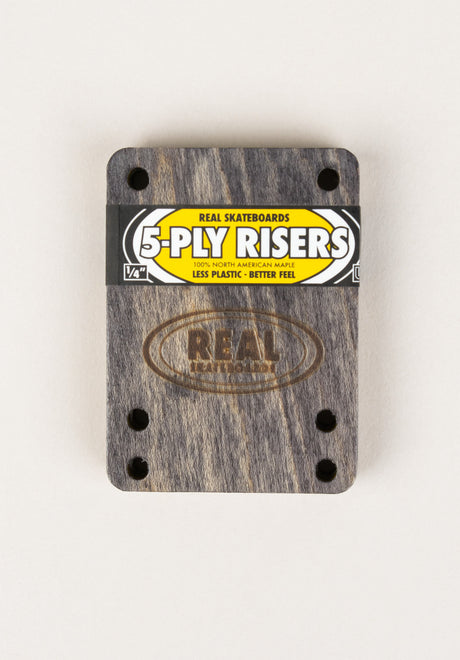 Real 5-Ply 1/4'' Riser Riser-/Shockpad yellow – Vorderansicht