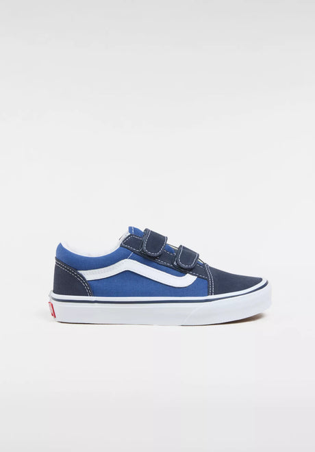 Vans Old Skool Kids V Schuh-Kids navy-truewhite – Vorderansicht