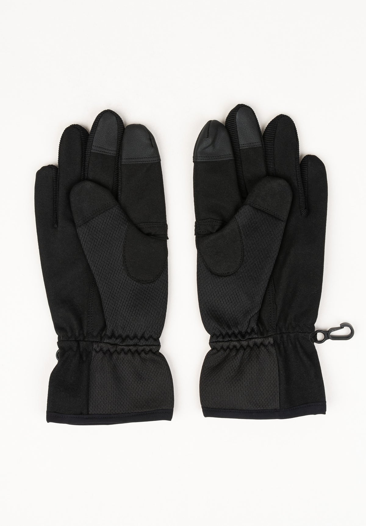 Carhartt WIP Derek Gloves Handschuhe black – Rückenansicht