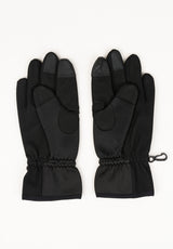 Carhartt WIP Derek Gloves Handschuhe black – Rückenansicht