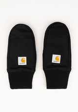 Carhartt WIP Carston Mitten Handschuhe black – Vorderansicht