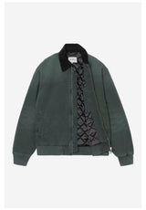 Carhartt WIP OG Santa Fe Jacket Winterjacke raven-blackstonecanvas – Detailansicht 1