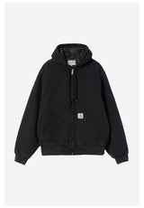 Carhartt WIP OG Active Jacket (Dearborn) Winterjacke blackstonecanvas – Vorderansicht
