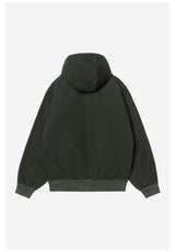 Carhartt WIP OG Active Jacket (Dearborn) Winterjacke ravenstonecanvas – Rückenansicht