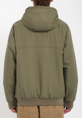 Volcom Hernan 10K Winterjacke wintermoss – Rückenansicht